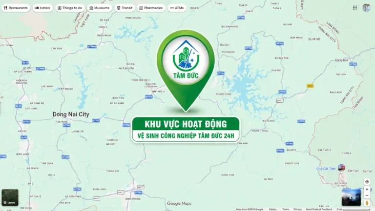 Tâm Đức - vệ sinh công nghiệp tại đồng nai