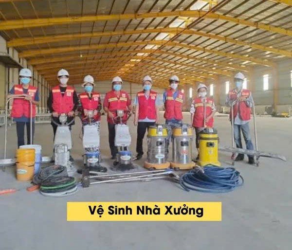 Vệ sinh công nghiệp tại Long An