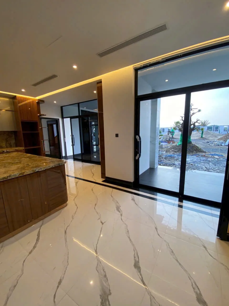 phòng ngủ biệt thự Vạn Phúc Thủ Đức gọn thoáng