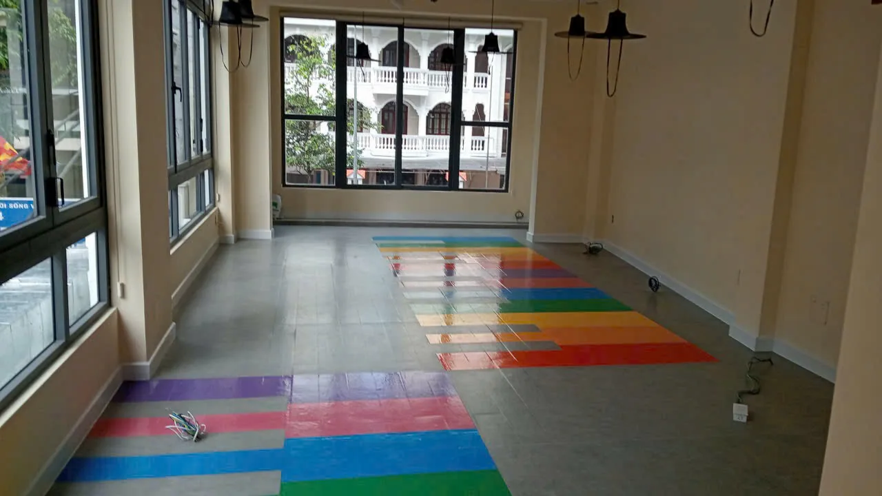 khu bếp nhà hàng Trần Quốc Thảo Quận 3 sau vệ sinh tổng