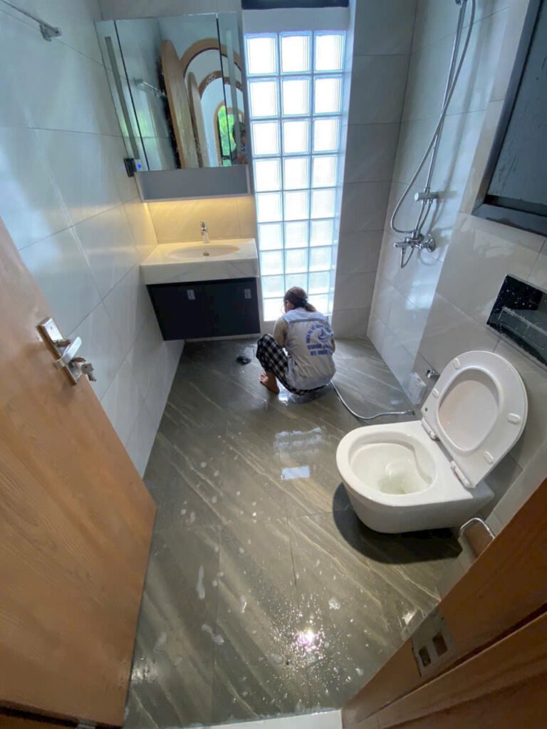 Dịch vụ vệ sinh sau xây dựng chuyên nghiệp